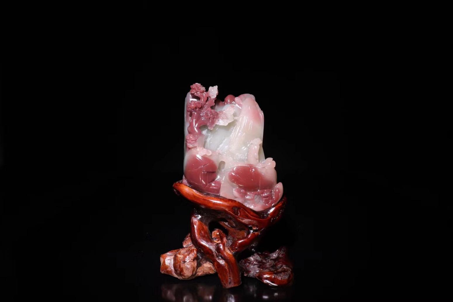东方古玩城堡文玩杂项作品《玛瑙雕摆件》【图1】