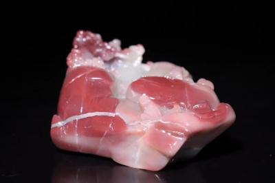 东方古玩城堡收藏-回流，晚清玛瑙雕“人物故事”山子摆件，此件藏品取料上乘稀少，雕刻技艺精湛，构图巧【图7】