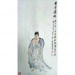 张清永日志-无量寿佛，佛即是心心即是佛，获无量寿不染一物。张清永国画作品【图1】