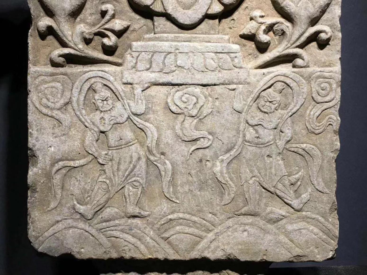 罗邵华雕刻作品《青石佛碑》【图6】