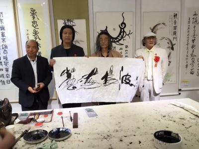 袁峰生活-北京龙文化促进会书画联展开幕……【图8】