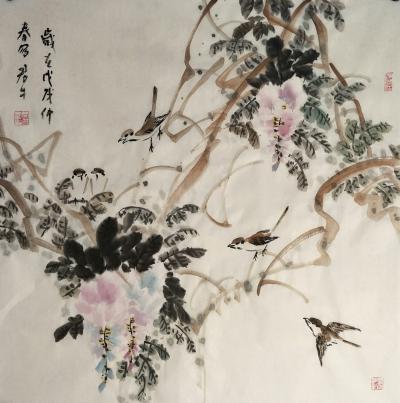 田君才日记-近作，四尺斗方
         欢迎围观！【图1】