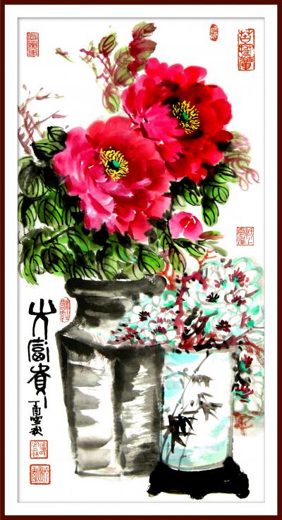 潘宁秋日记-我的花卉
四尺四开、四尺整张、四尺三开【图2】