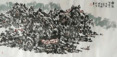 杨牧青日记-款识:静能生慧。戊戌春二月杨牧青于京华。
规格:136cm×68cm/8平尺多【图1】