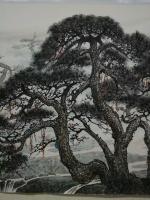 艺术家于立江日记:丈二新作《泉韵松声》，尺寸363cm x 145cm
空山【图4】