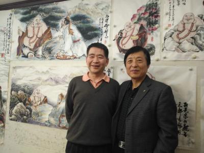 尚建国生活-四十多年的战友来我的工作室参观指导！【图5】