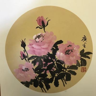 石广生日记-《醉东风》
阳台的鲜花盛放，忍不住对着花涂上两笔。须眉汉子，竟弄出女人气的东西【图2】