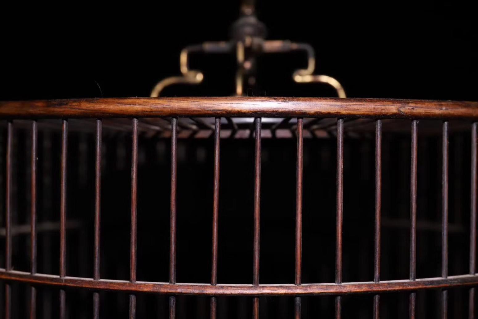 东方古玩城堡文玩杂项作品《海南黄花梨鸟笼》【图0】