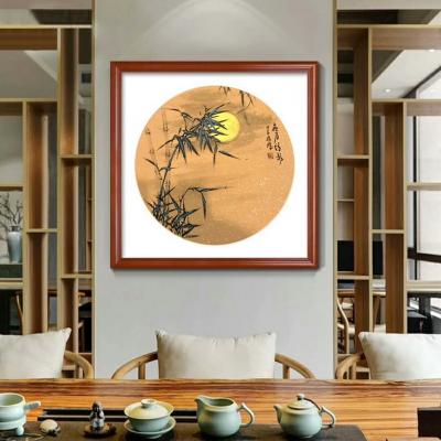 启鹏日记-竹长溪水边，不畏三九寒。无人识清风，徒自亮高节！
启鹏  画竹【图5】