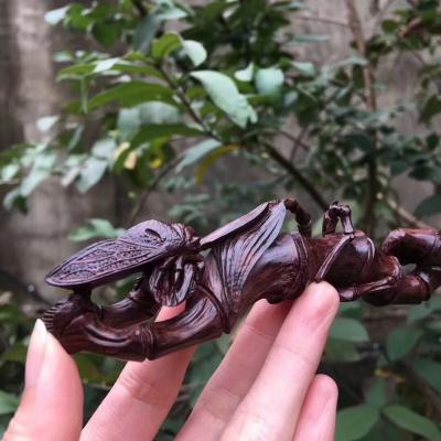 珍玩斋收藏-海黄紫油黎老料虎皮纹《一鸣惊人》笔架摆件
规格为13*3.1*2.2克重26克【图2】