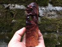 艺术家珍玩斋收藏:这个印章厉害了
天禄，飞天貔貅
招天外之财，聚八方人气【图0】