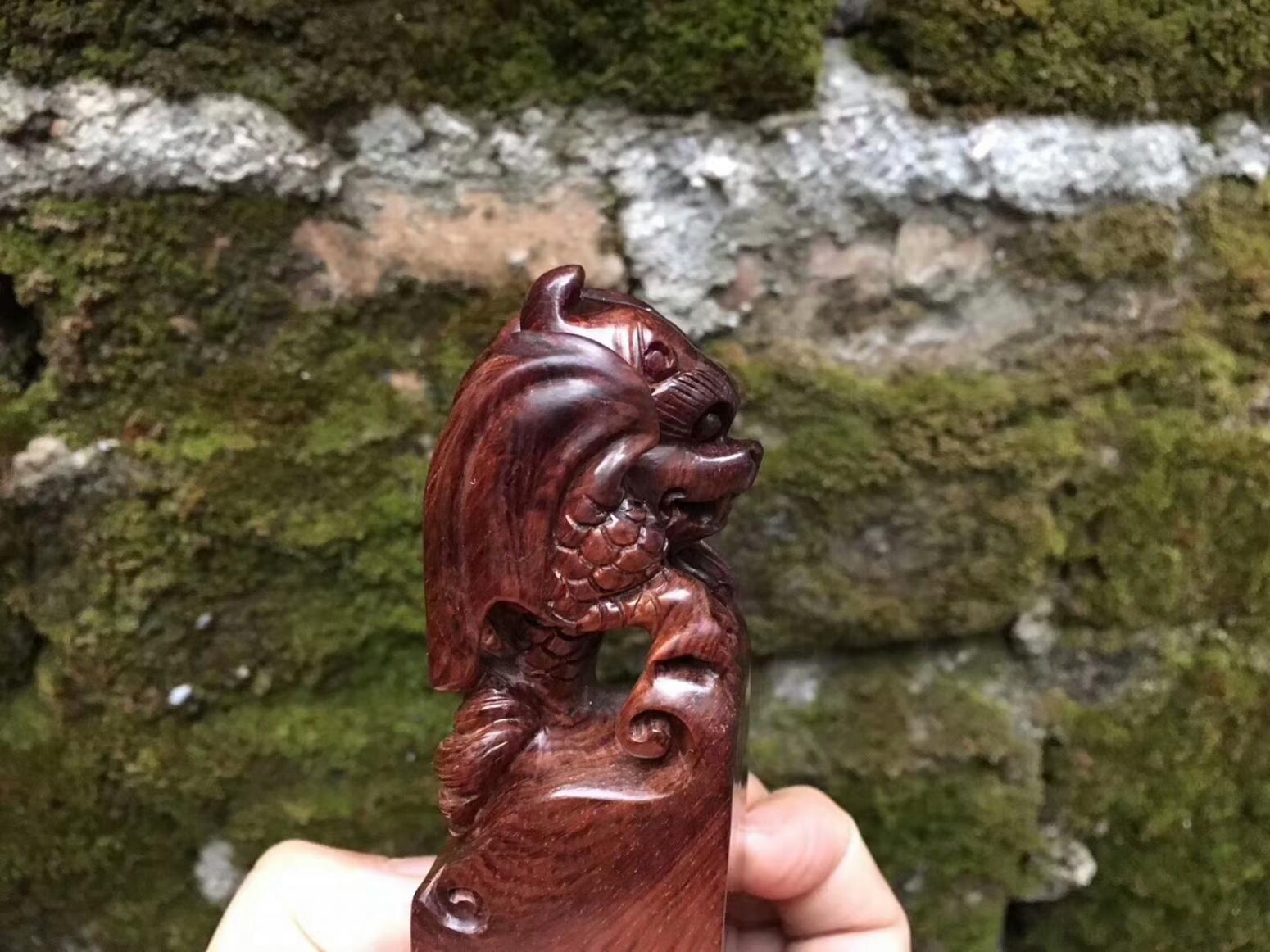 珍玩斋文玩杂项作品《飞天貔貅印章》【图4】