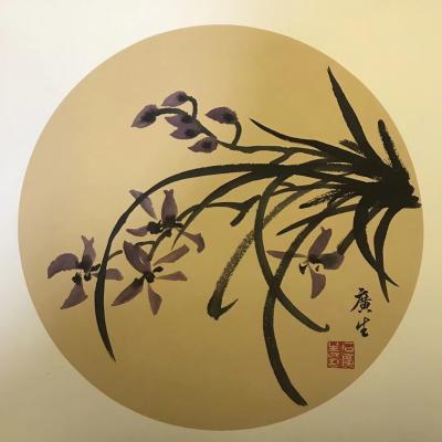 石广生日记-国画花鸟小品《迎春》《逢春》，
春分，不画两笔似乎对不起司春之神东君（因广生万【图3】