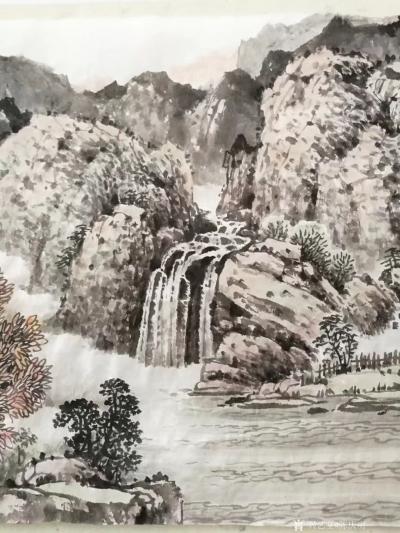 陈庆明日记:陈庆明巨幅山水一组_兴艺堂