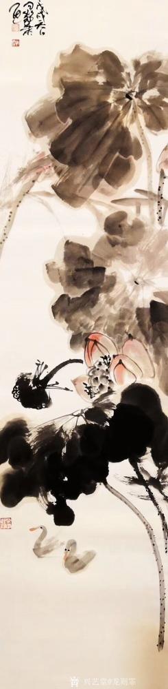 龙则霏日记-静叶（荷生），龙则霏
编号2018-238
规格：四尺对开
未装裱裱【图2】