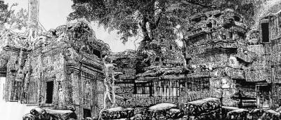 马培童日记-好画贵于“精微”。绘事雅心，初学画，跟名家程大利，极力追求的是“以文载道、以道统【图1】