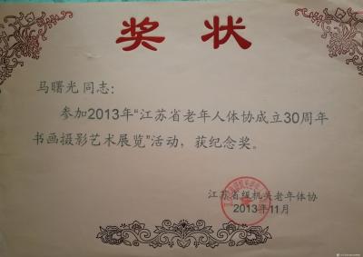 马曙光荣誉-马曙光聘仼和获奖证书，，，，【图9】