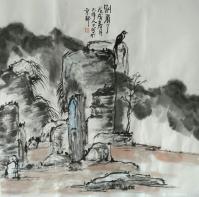 艺术家杨牧青日记:款识:满园春色惹人爱、此曲应是人间少有、身处山林观玄机、别看【图3】