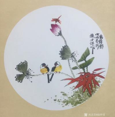 赵仲谋日记-春天系列，国画小品一组
小有小的意思
你珍惜一个人，一定是感动过；你放弃一个【图1】