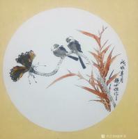 艺术家赵仲谋日记:春天系列，国画小品一组
小有小的意思
你珍惜一个人，一定【图3】