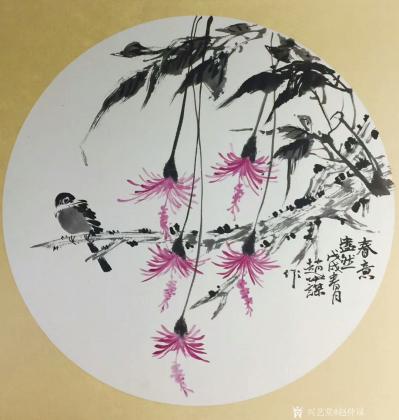 赵仲谋日记-春天系列，国画小品一组
小有小的意思
你珍惜一个人，一定是感动过；你放弃一个【图7】