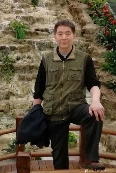 尚建国生活-在西安参展《中国53届艺术品展览会》掠影【图2】