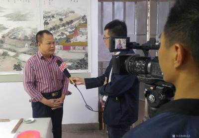 林灵志日记-揭阳市梦德书画艺术研究院于3月25日在揭阳市区举办书画义卖活动，所有义卖款项都捐【图1】