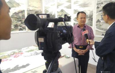 林灵志日记-揭阳市梦德书画艺术研究院于3月25日在揭阳市区举办书画义卖活动，所有义卖款项都捐【图4】