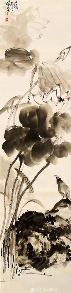 龙则霏日记-静叶（荷生），龙则霏
编号2018-241
规格：四尺对开
未装裱裱【图2】