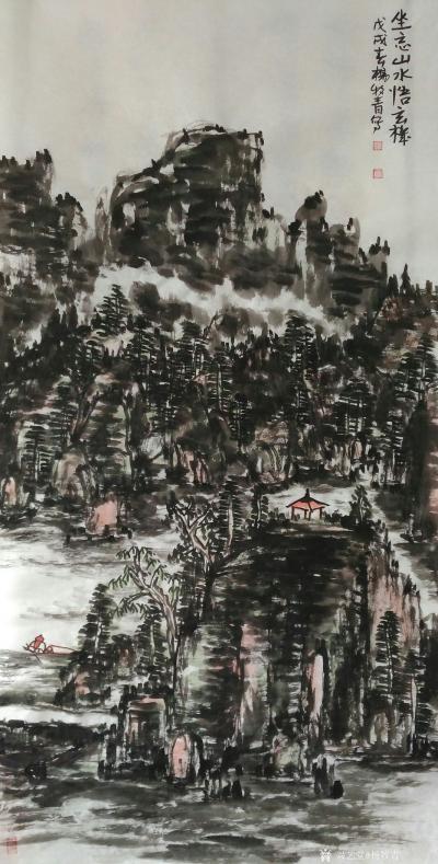 杨牧青日记-坐忘……四尺两幅【图2】