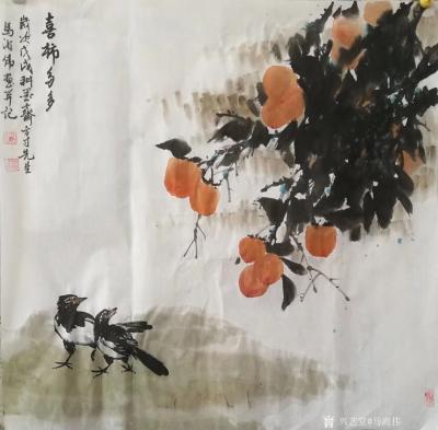 马海伟日记-四尺斗方 《喜事多多》
四尺竖幅  《秋山入耳鸣   梵音觅仙踪》
马海伟国【图1】