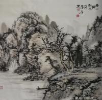 艺术家张文健日记:四尺斗方习作，张文健国画作品【图0】