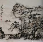 张文健日志-四尺斗方习作，张文健国画作品【图2】