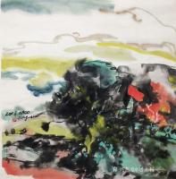 艺术家赵永利日记:这是什么画，中式西式？合壁？
翻出了2013年的老作品，舍【图0】