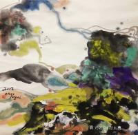 艺术家赵永利日记:这是什么画，中式西式？合壁？
翻出了2013年的老作品，舍【图1】