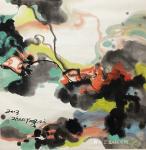 赵永利日志-这是什么画，中式西式？合壁？
翻出了2013年的老作品，舍【图3】