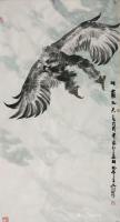艺术家石川日记:国画动物 雄鹰系列作品《雄霸九天》    《鹏程万里》。
【图1】