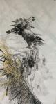 石川日志-国画动物 雄鹰系列作品《雄霸九天》    《鹏程万里》。
【图4】