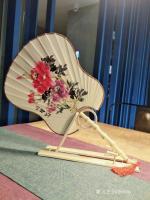 艺术家李同辉日记:扇面书画
扇面入字入画，使人赏心悦目，给人以美的享受。欣赏【图1】