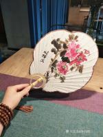 艺术家李同辉日记:扇面书画
扇面入字入画，使人赏心悦目，给人以美的享受。欣赏【图3】