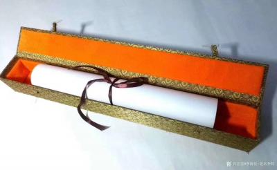 李牧收藏-瘦金体《千字文》，作品尺寸520/35米，已装裱好【图1】