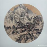 艺术家高勇利日记:逸塵戊戌二月圓光山水新作，高勇利【图0】