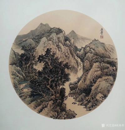 高勇利日记-逸塵戊戌二月圓光山水新作，高勇利【图3】