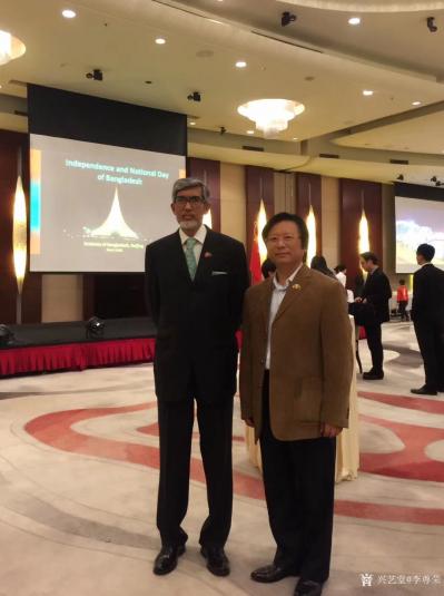 李尊荣生活-应孟加拉大使法兹勒 卡里姆先生的邀请，参加孟加拉与中国建交47周年晚宴，祝中孟友【图6】