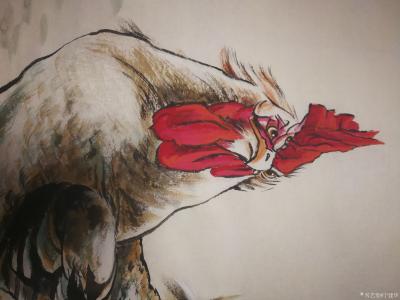 宁建华日记-四尺斗方献给老师们欣赏指导【图2】