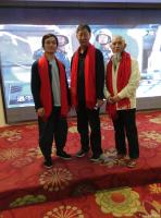 艺术家杨牧青生活:忠厚义:天下杨氏发扬光大，国家部委有关领导也光临。【图4】