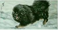 艺术家马新荣日记:忠诚卫士雄风，犬系列作品欣赏。
有人问我啥时候买画便宜，我【图2】