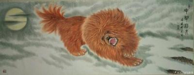 马新荣日记-忠诚卫士雄风，犬系列作品欣赏。
有人问我啥时候买画便宜，我说中午便宜，早晚会涨【图6】