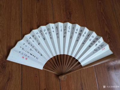 陈锡顺日记-庭院深深深几许……为重庆李先生画折扇，陈锡顺【图3】