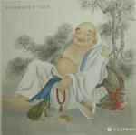 傅斌科日志-国画人物类《只有放下才能大自在》
傅斌科【图1】